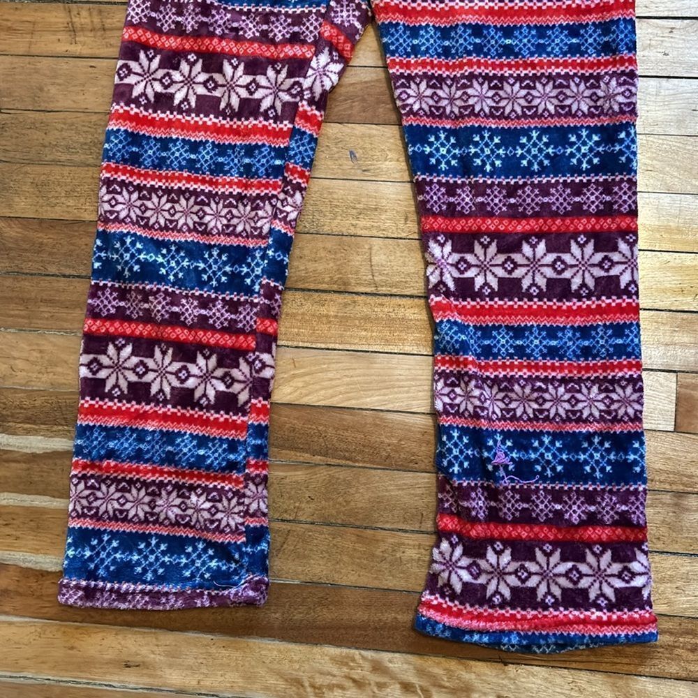 Kathy Ireland Cozy & Colorful Soft Pajama Pants (XL) - Picture 3 of 5